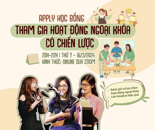 Lu bu đủ thứ việc nên quên cả share thông tin workshop mà team Together We Grow - Academic & Persona